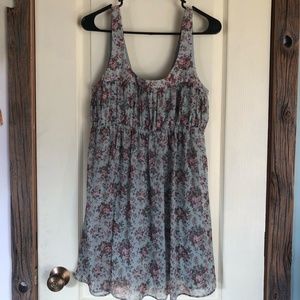 Zara Floral Chiffon Dress